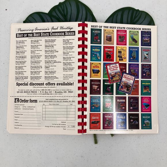 Vintage Best of the Best from Iowa Paperback Spiral Bound 1997 State Cookbook - Picture 8 of 12